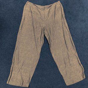 Eileen Fisher Brown Pants 2X